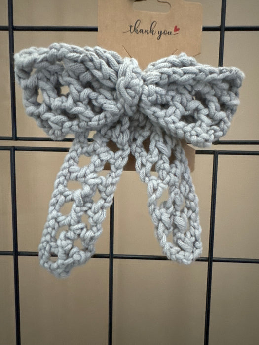 Grey Hair Bow