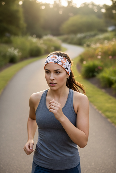 Halloween Bows Workout Headband