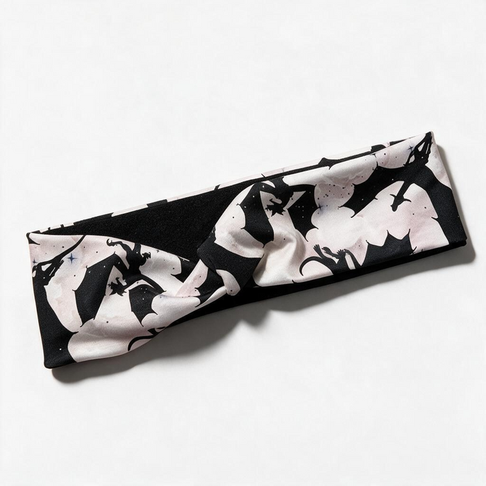 Black Dragons Workout Headband