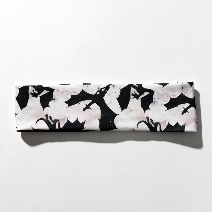 Black Dragons Workout Headband