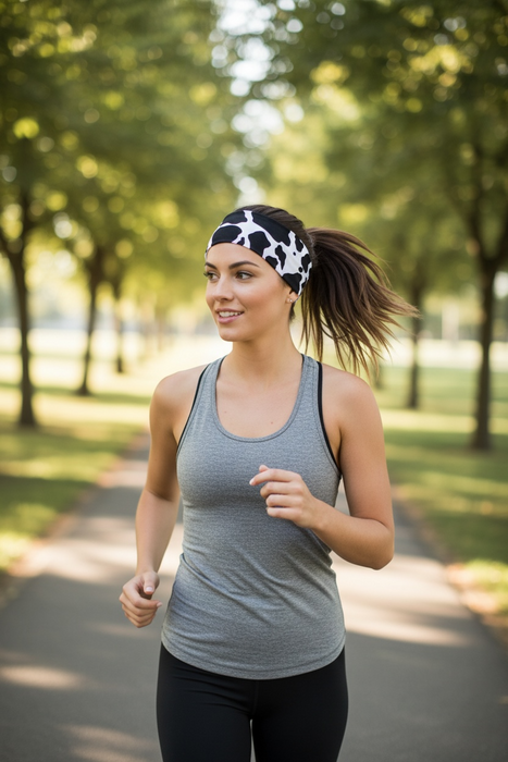 Cow Workout Headband