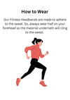 Image of a runner and text of how to wear