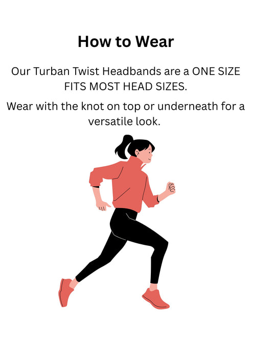 Image of a runner and text of how to wear