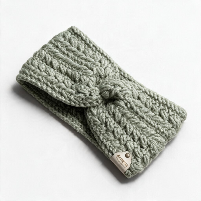 Solid Green Ear Warmer