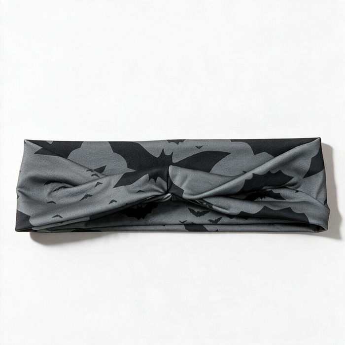 Bats Turban Twist Halloween Headband