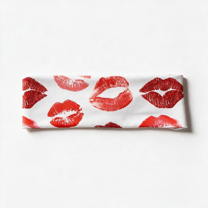 Red Lips Valentines Headband