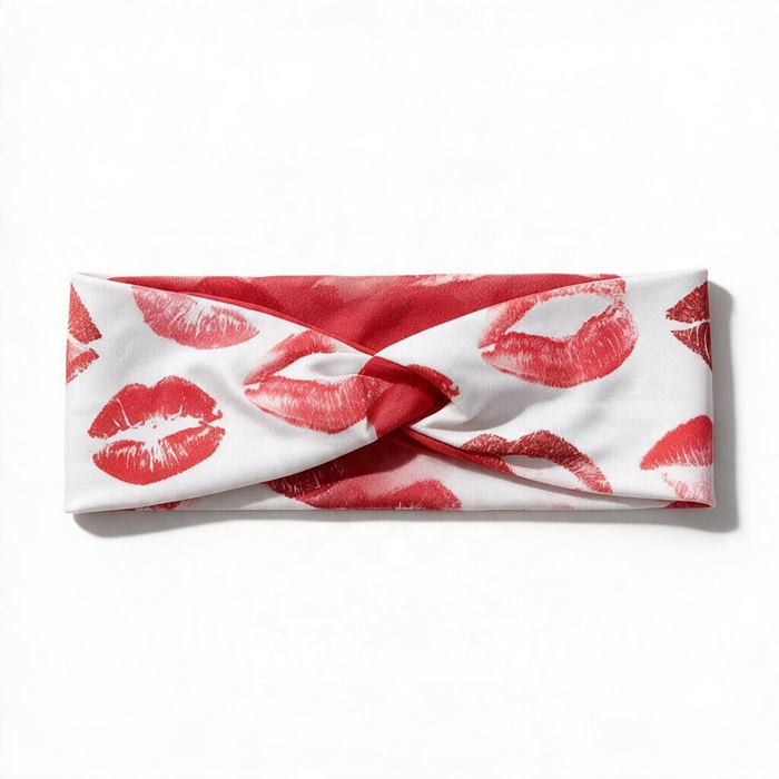 Red Lips Valentines Headband