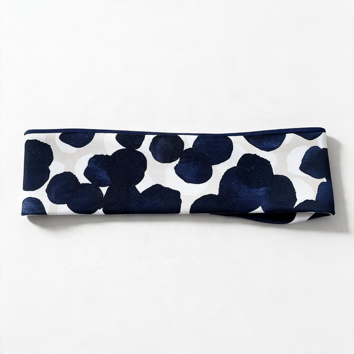 Blue Circles Nonslip Running Headband