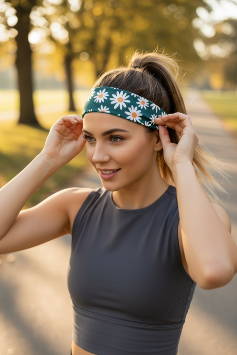 Daisy Workout Headband