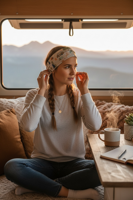 Van Life Moisture Wicking Fitness Headband