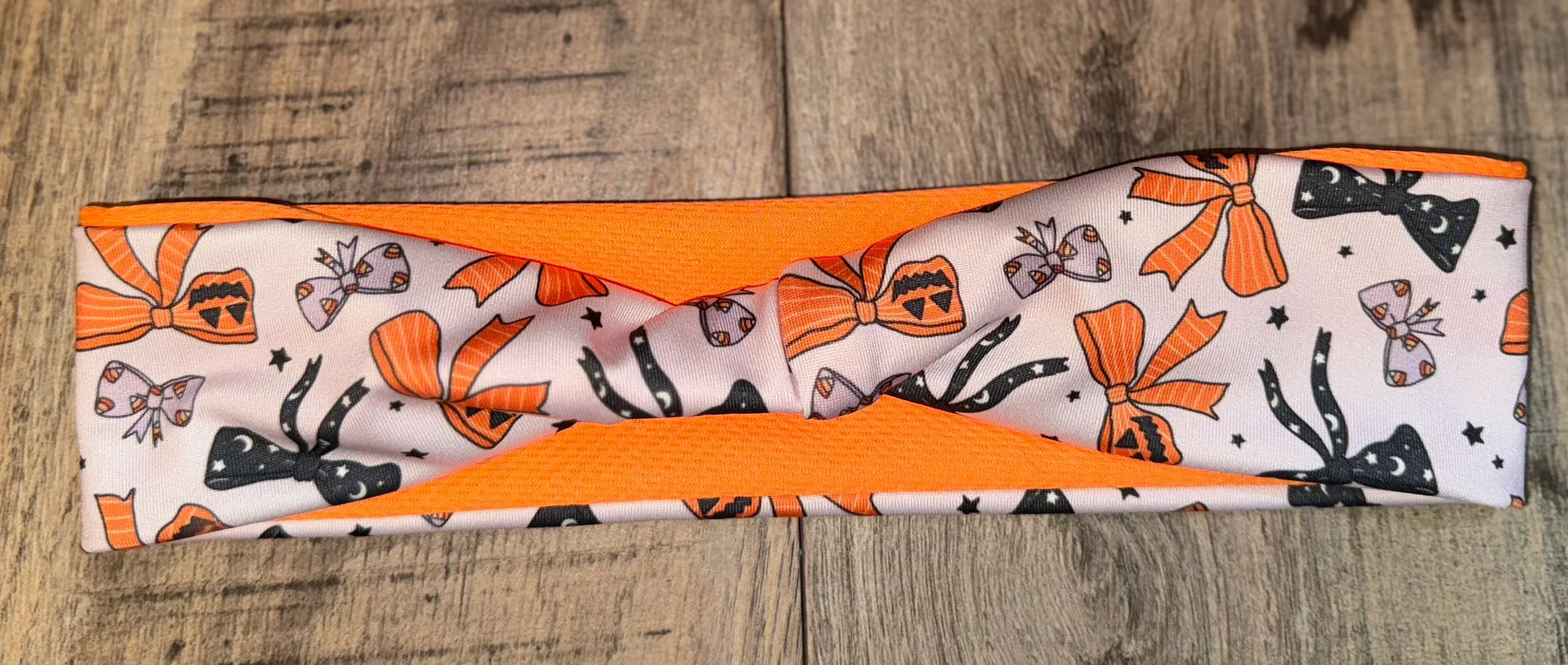 Halloween Bows Workout Headband