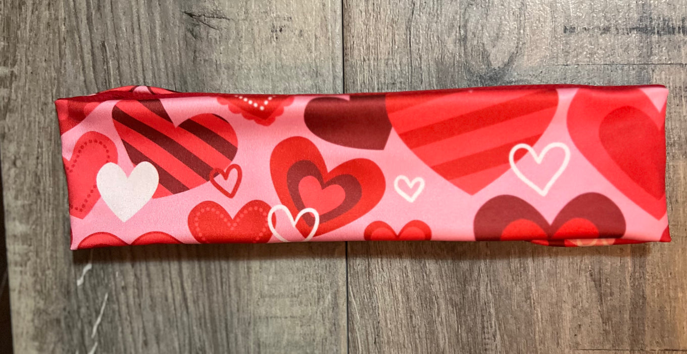 Valentine Hearts Workout Headband