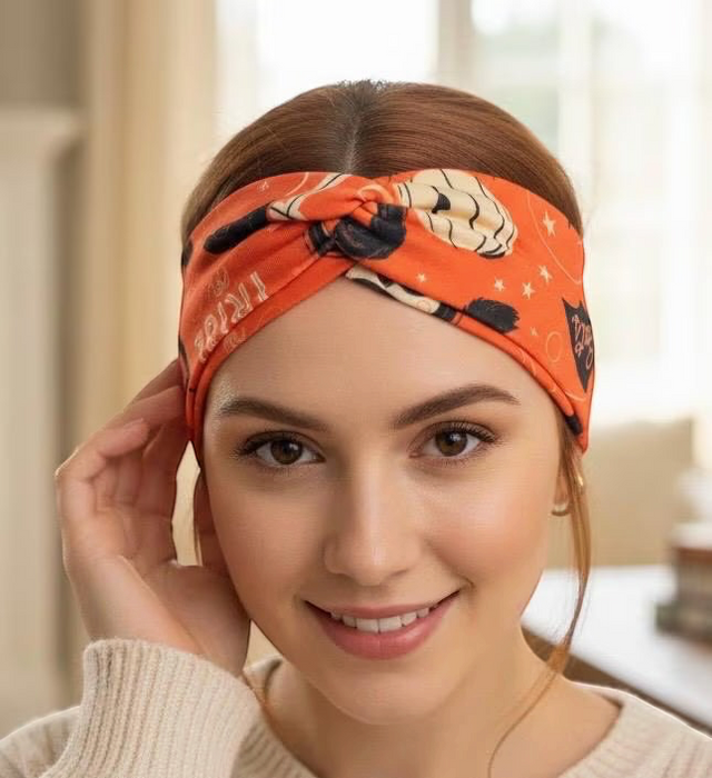 Black Cat Halloween Headband