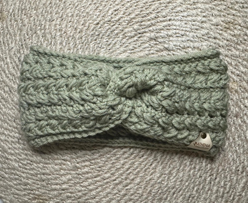 Solid Green Ear Warmer
