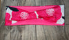 Pink Poppies Workout Headband | Workout Headbands for Women
