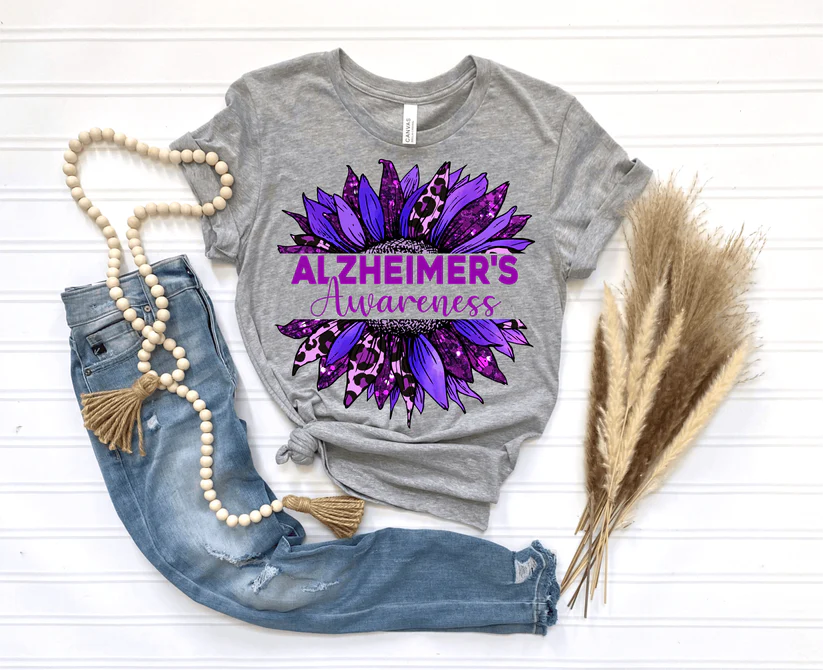 Alzheimer's Awareness T-Shirt | Athena Fitness Collections