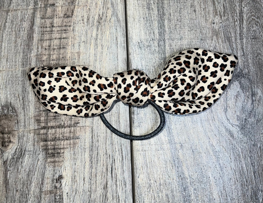 Cheetah Hair Elastic Tie | Athena Fitness Collections