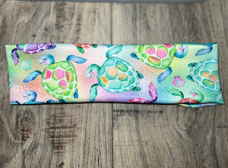 Watercolor Turtles Workout Headband | Workout Headbands for Womne
