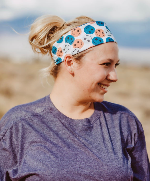 Smiley Yoga Headband | Yoga Headbands for Women